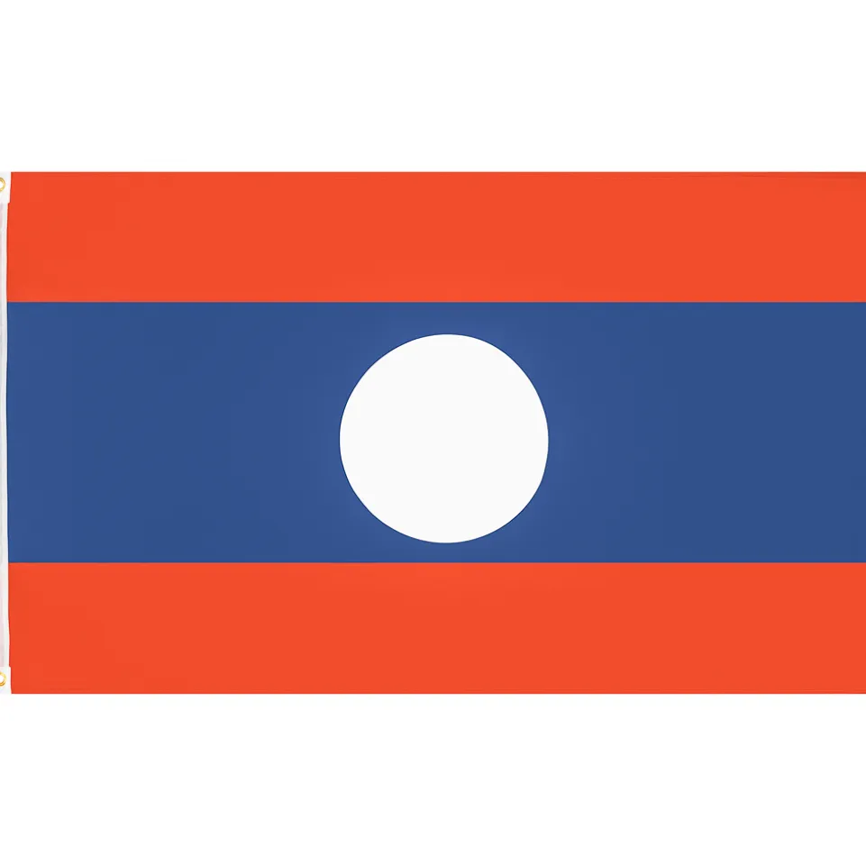 Laos MUWO "Nations Together" Flagge 90x150cm