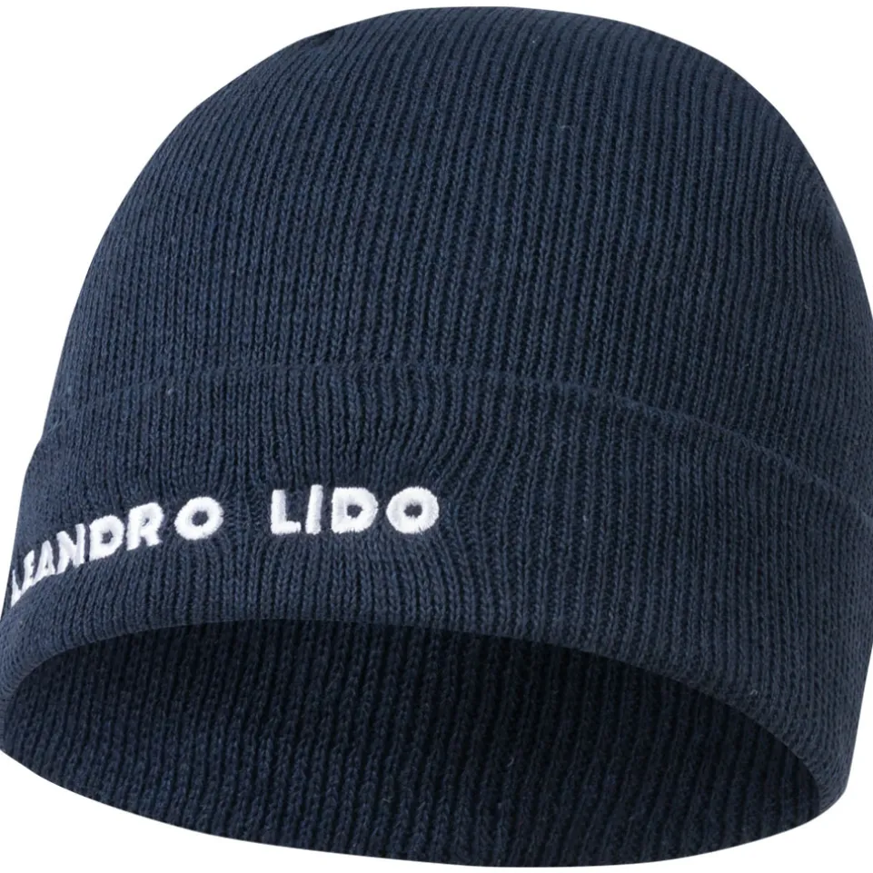 LEANDRO LIDO "Callata" Beanie Wintermütze navy