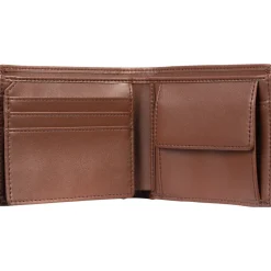 LEANDRO LIDO Classic Brieftasche braun