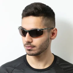 LEANDRO LIDO Power Sport Sonnenbrille camo/braun
