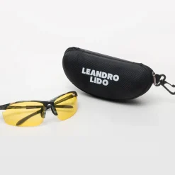 LEANDRO LIDO Power Sport Sonnenbrille camo/gelb