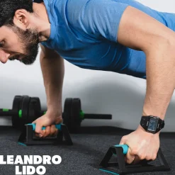 LEANDRO LIDO "Sterpeto" Unisex Sport Uhr schwarz