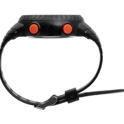 LEANDRO LIDO "Vescia" Unisex Sport Uhr schwarz/orange