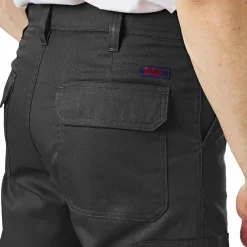 Lee Cooper Herren Cargo Arbeitshose schwarz LCPNT205-BLK