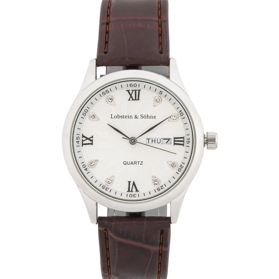 Lobstein & Söhne® "Augustus" Uhr braun