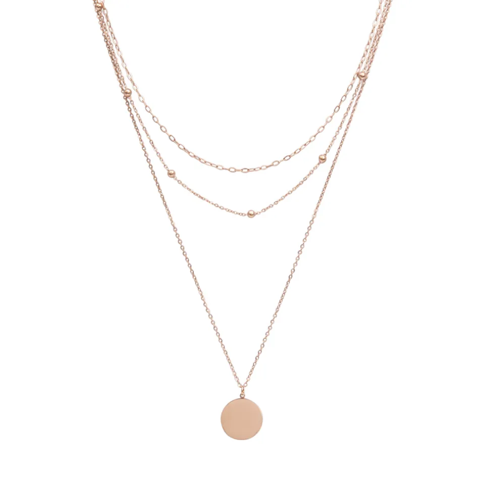 Lobstein & Söhne "Emma" Damen Kette rose gold