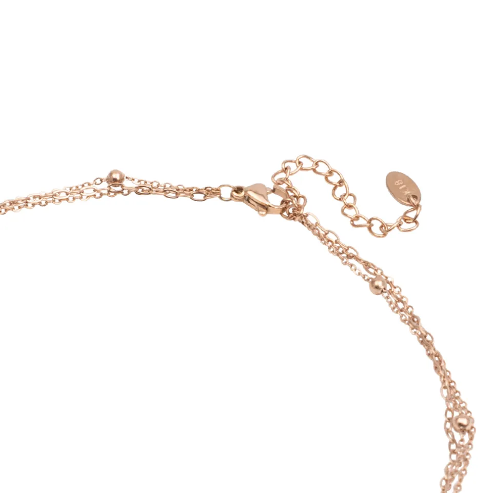Lobstein & Söhne "Emma" Damen Kette rose gold