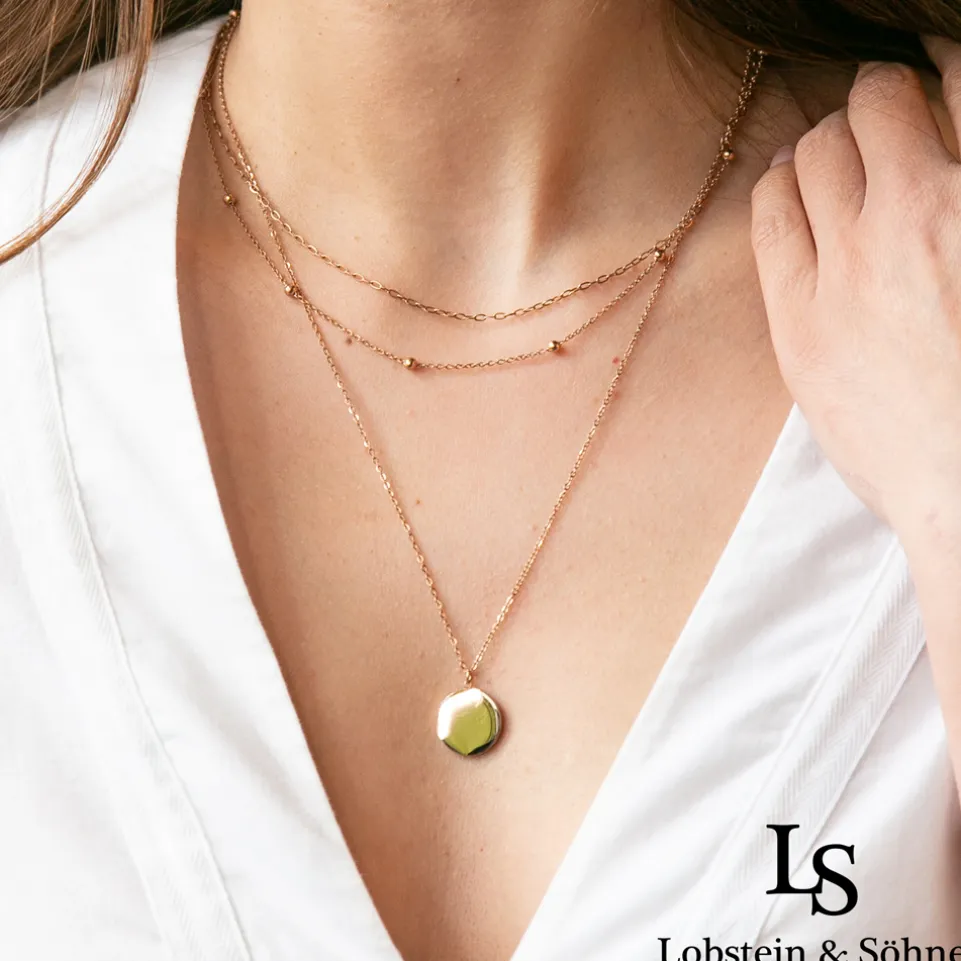 Lobstein & Söhne "Emma" Damen Kette rose gold