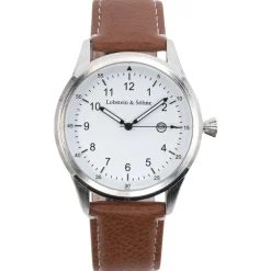 Lobstein & Söhne® "Gustav" Uhr braun