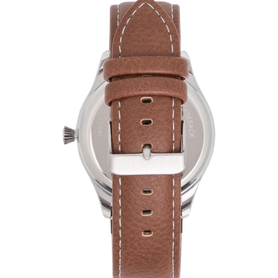 Lobstein & Söhne® "Gustav" Uhr braun