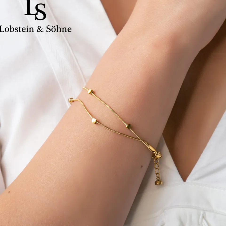 Lobstein & Söhne "Ida" Damen Armband gold