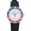 Lobstein & Söhne® "Konstantin" Uhr blau/rot
