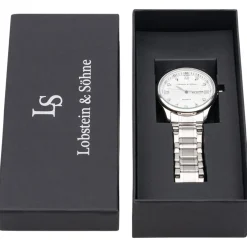 Lobstein & Söhne® "Leopold" Uhr silber/weiß