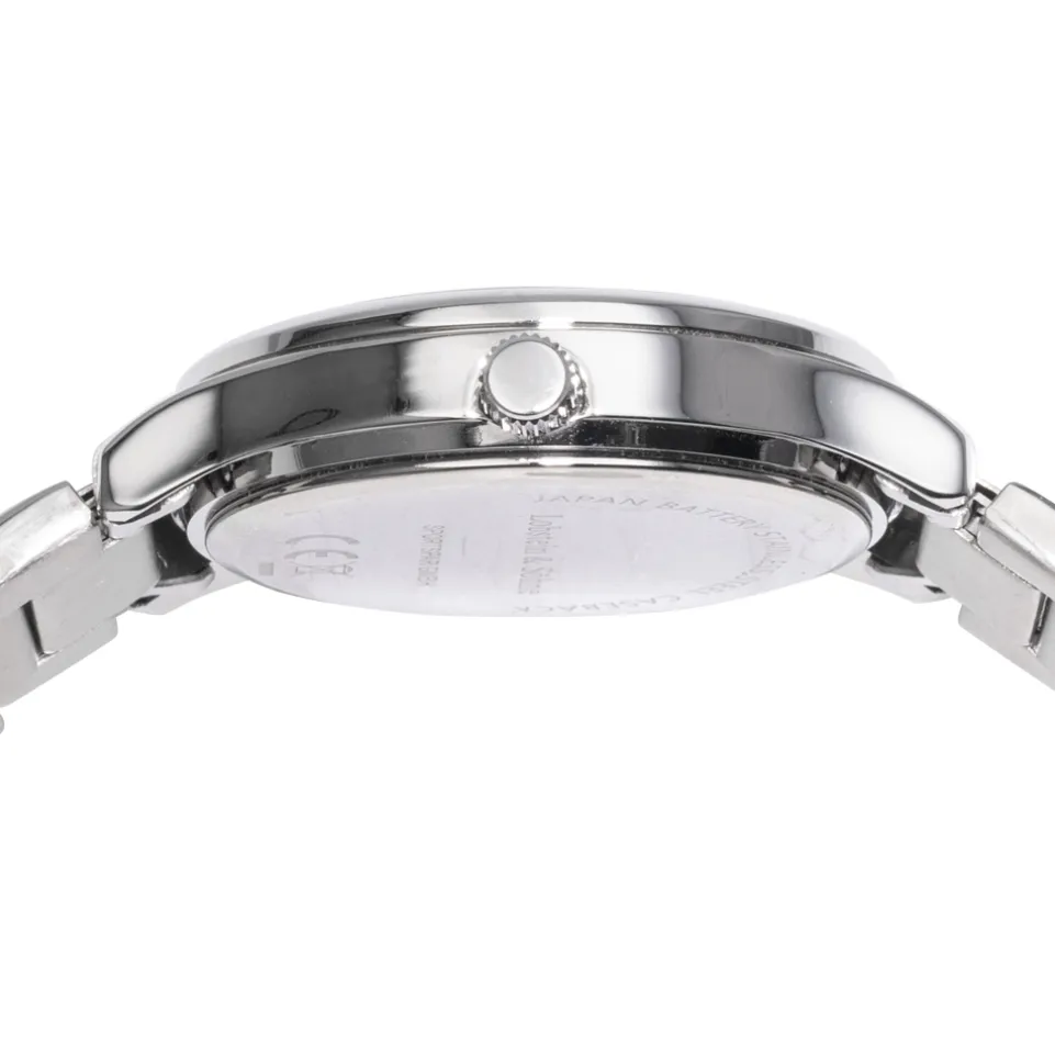 Lobstein & Söhne® "Leopold" Uhr silber/weiß