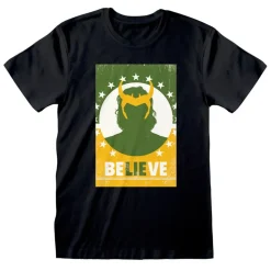 Loki Marvel Believe Herren T-Shirt LOK01972TSB