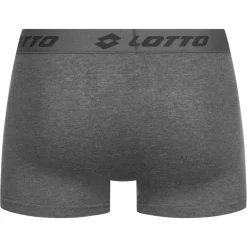 Lotto Retro Herren Boxershorts 3er-Pack grau MBXX1002NET-GREY