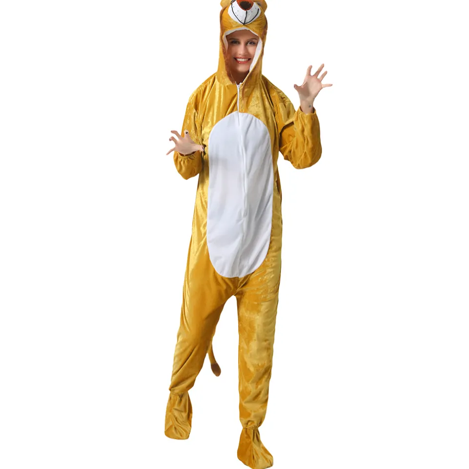 Löwe Jumpsuit Unisex Kostüm MIESEPETER®