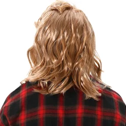 MAASKANTJE "Mongo" Retro Mullet Vokuhila Perücke blond
