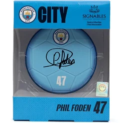Manchester City Phil Foden #47 Fußball Sammlerstück 14 cm 850032256292