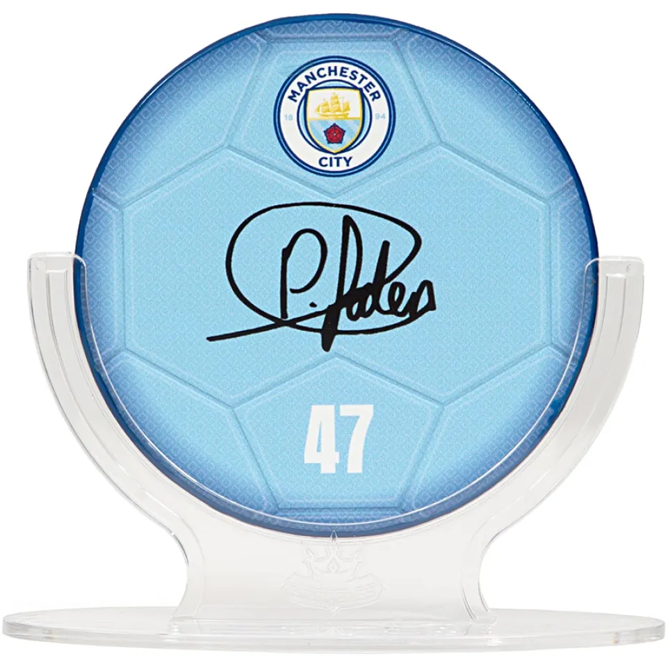 Manchester City Phil Foden #47 Fußball Sammlerstück 14 cm 850032256292