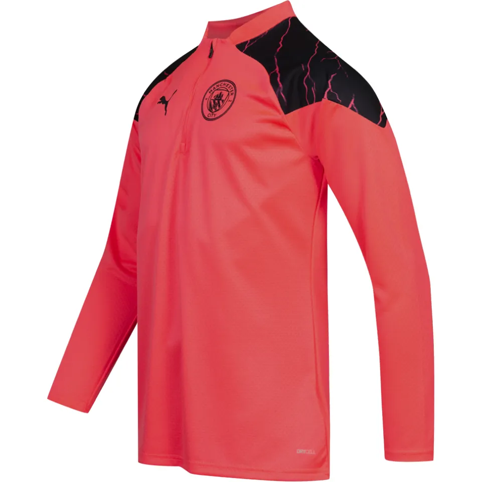 Manchester City PUMA Training 1/4-Zip Herren Sweatshirt 772858-17