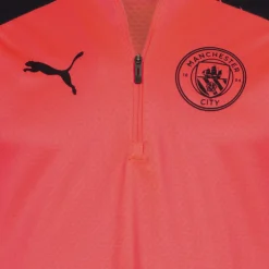 Manchester City PUMA Training 1/4-Zip Herren Sweatshirt 772858-17