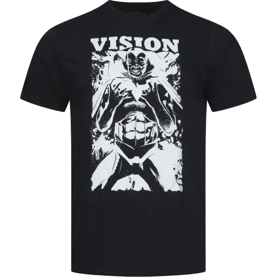 MARVEL Vision Herren T-Shirt FBMTS781BLK