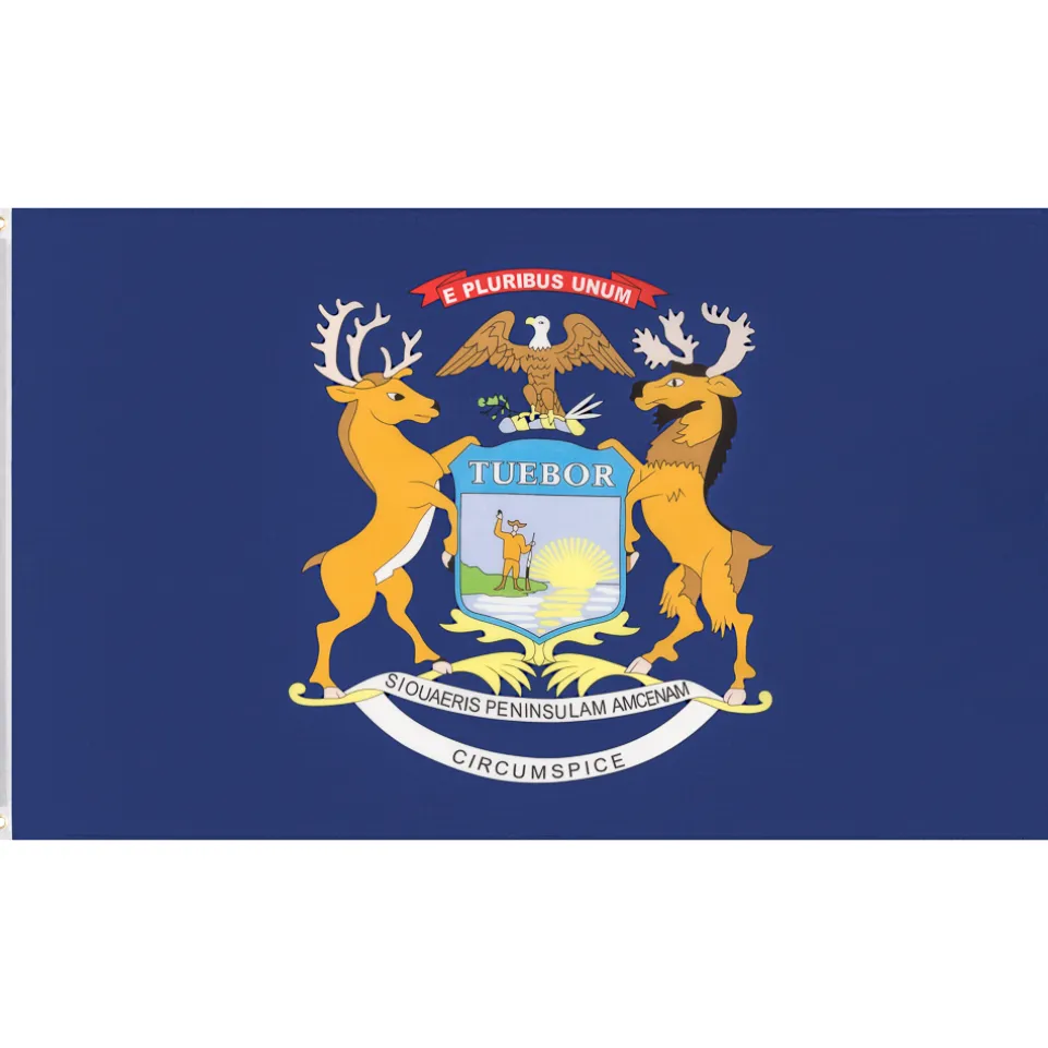 Michigan MUWO "America Edition" Flagge 90x150cm