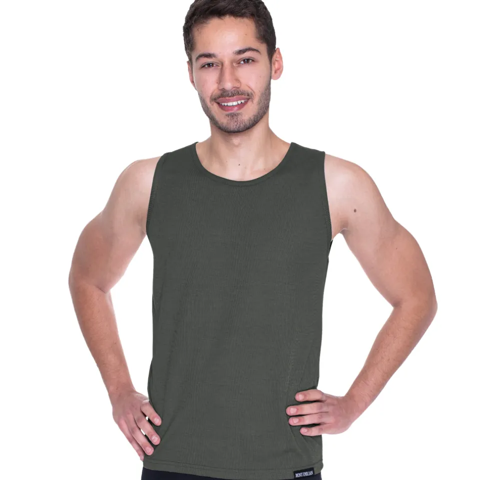 MONT EMILIAN "Ajaccio" Herren Unterhemd 2er-Pack grau