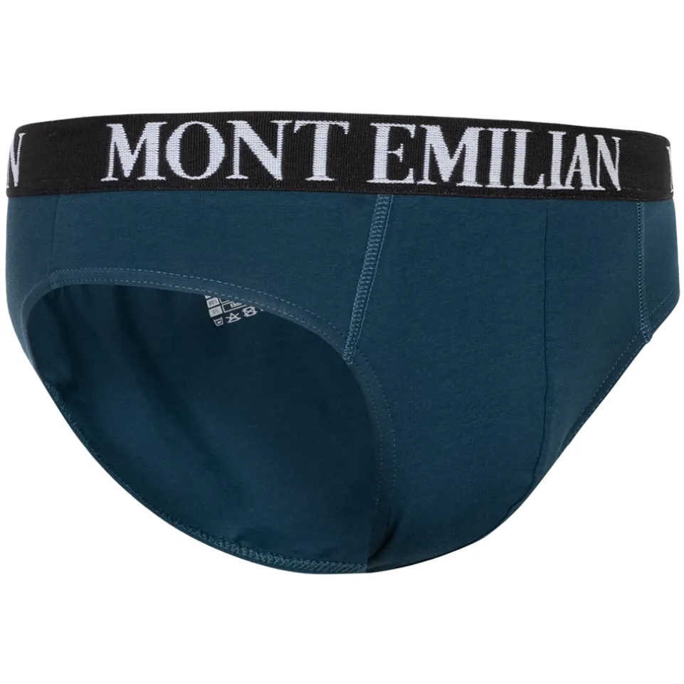 MONT EMILIAN "Avignon" Herren Slip 3er-Pack navy