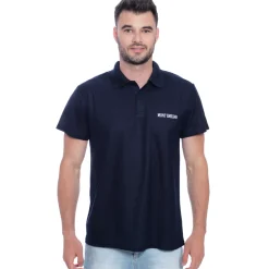 MONT EMILIAN "Caen" Herren Basic Polo-Shirt navy