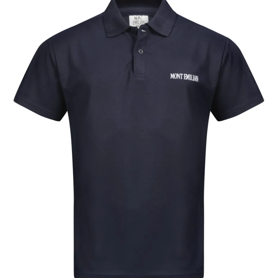 MONT EMILIAN "Caen" Herren Basic Polo-Shirt navy