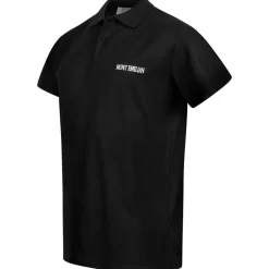 MONT EMILIAN "Caen" Herren Basic Polo-Shirt schwarz