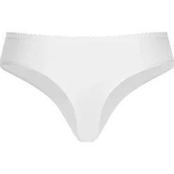 MONT EMILIAN "Nimes" Damen Tanga 6er-Pack weiß