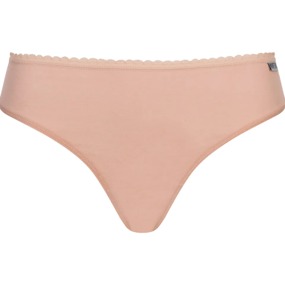 MONT EMILIAN "Nimes" Damen Tanga 6er-Pack rosa