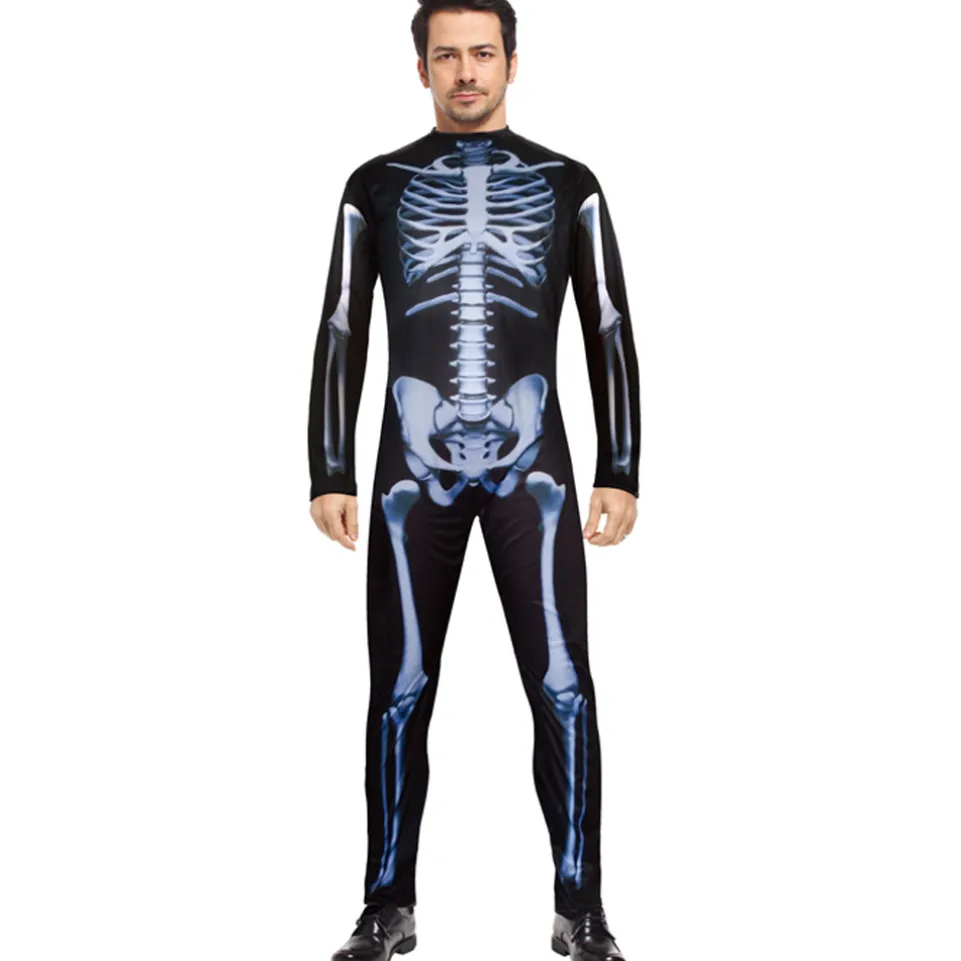 Mr. Skeleton Jumpsuit Herren Kostüm MIESEPETER®