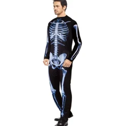 Mr. Skeleton Jumpsuit Herren Kostüm MIESEPETER®