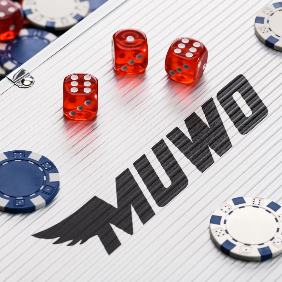 MUWO "All In" Pokerkoffer-Set mit 300 Chips