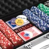MUWO "All In" Pokerkoffer-Set mit 500 Chips
