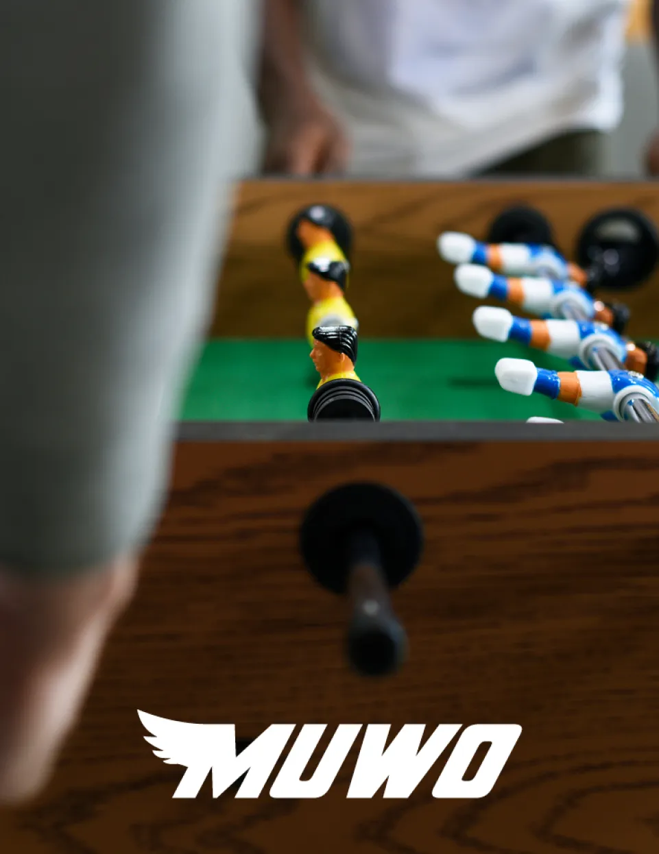 MUWO "Champion" Tischkicker 153x74x96 cm
