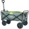 MUWO faltbarer Bollerwagen 100 L, max. 110 kg grün