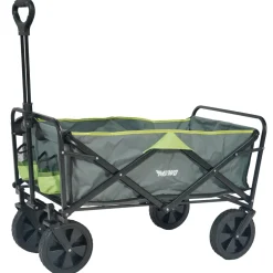 MUWO faltbarer Bollerwagen 100 L, max. 110 kg grün