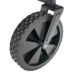MUWO faltbarer Bollerwagen 100 L, max. 110 kg blau/schwarz