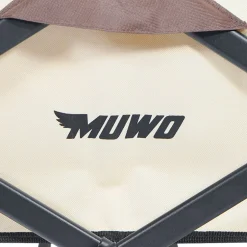 MUWO faltbarer Bollerwagen 100 L, max. 110 kg braun/beige