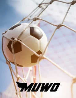 MUWO Fußballtor aus Stahl 240 x 150 cm
