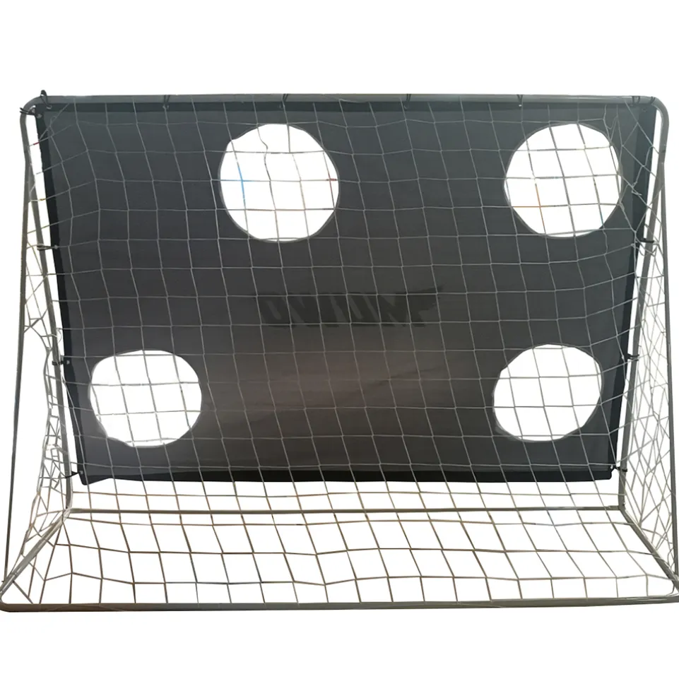 MUWO Fußballtor mit Torwand 217 x 153 cm