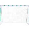 MUWO großes Fußballtor aus Stahl 3 x 2 m grün/weiß