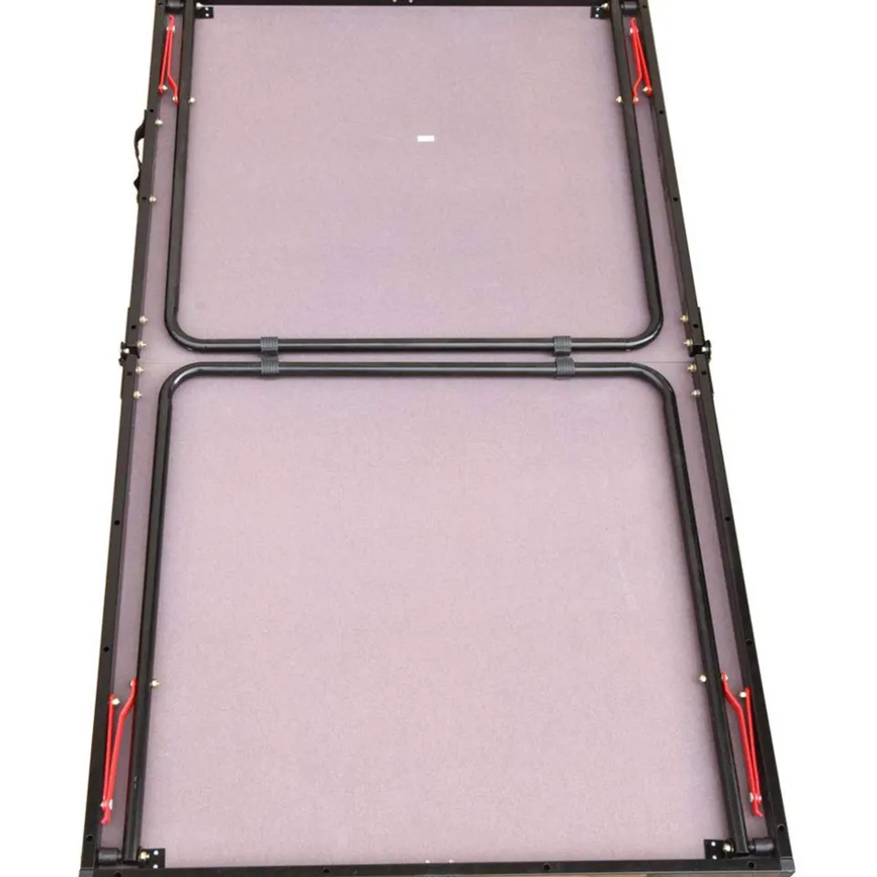 MUWO Indoor faltbare Mini Tischtennisplatte 137 x 76 cm blau