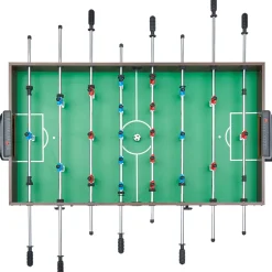 MUWO "Mondial" Indoor faltbarer Tischkicker braun