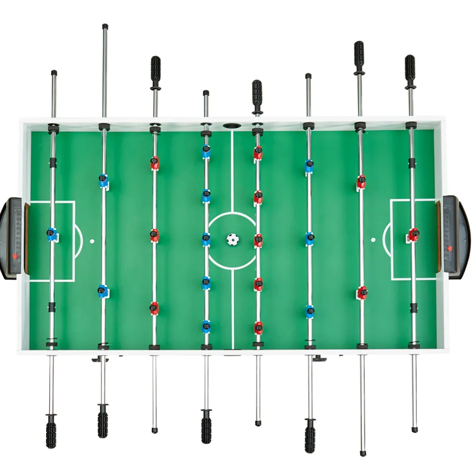 MUWO "Mondial" Indoor faltbarer Tischkicker weiß